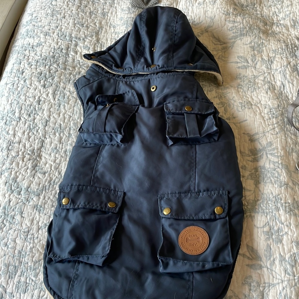 Hotel doggy coat